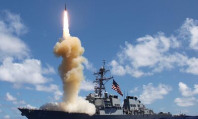 US Navy warships shot down Iranian missiles fired at Israel in massive barrage