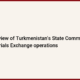 Weekly review of Turkmenistan's State Commodity and Raw Materials Exchange operations