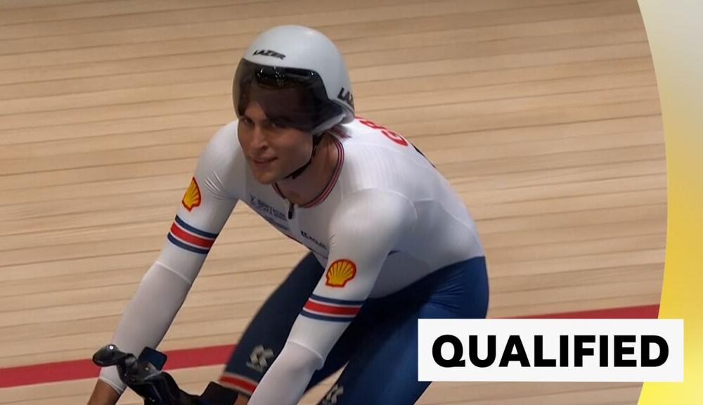 World Track Cycling Championships 2024: Team GB qualify for men's team pursuit final