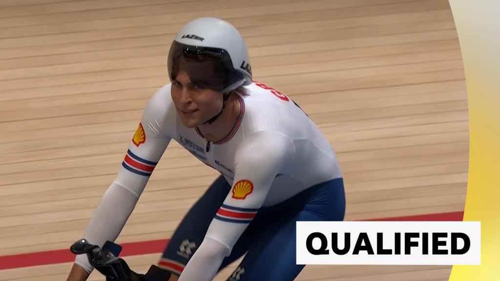 World Track Cycling Championships 2024: Team GB qualify for men's team pursuit final